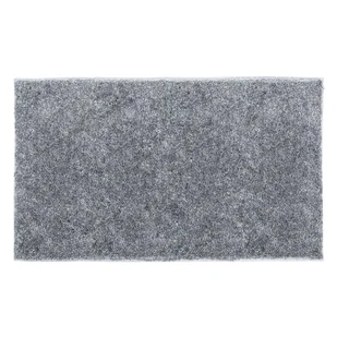 Dywan łazienkowy Q-BATH PREMIUM DECOR 1640 puszysty szary 120 x 70 cm mikrofibra - Dywaniki łazienkowe - miniaturka - grafika 1