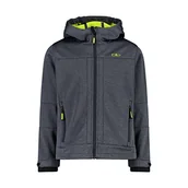 Kurtki i płaszcze dla chłopców - CMP, Kid Jacket Fix Hood, Boy, Titanio Mel., 152 - miniaturka - grafika 1