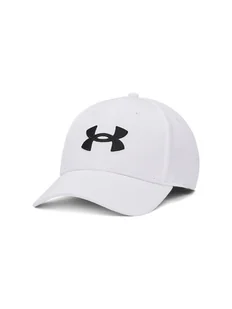 Under Armour Czapka z daszkiem Men's UA Blitzing 1376700-100 Biały - Czapki męskie - miniaturka - grafika 1