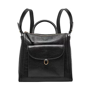 Fossil Damski plecak Parker 25,4 cm dł. x 10,16 cm szer. x 23,50 cm wys, czarny, 25.4cm L x 10.16cm W x 23.50cm H - Torebki damskie - miniaturka - grafika 1