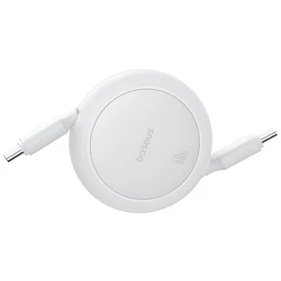Kabel USB-C - USB-C  BASEUS Free2Pull Mini 60W 1 m Biały - Kable USB - miniaturka - grafika 1