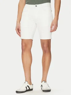 Blend Szorty jeansowe 20718125 Biały Regular Fit - Spodenki męskie - miniaturka - grafika 1