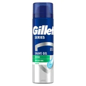 Kosmetyki do golenia - Gillette - Żel do golenia series do skóry wrażliwej - miniaturka - grafika 1