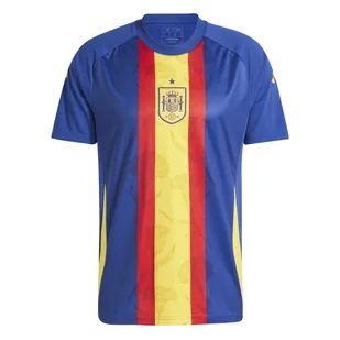 Męska Koszulka z krótkim rękawem ADIDAS RFEF PRESHI IW7891 – Granatowy - Koszulki sportowe męskie - miniaturka - grafika 1