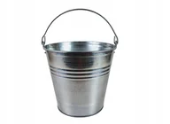 Wiadra i kastry budowlane - Wiadro Metalowe Ocynkowane Ocynk Wiaderko 7L - miniaturka - grafika 1