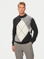 Swetry męskie - Pierre Cardin Sweter C5 51150/5079/1006 Szary Regular Fit - miniaturka - grafika 1
