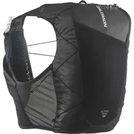 Plecaki - Salomon Active Skin 12 Set, plecak do biegania, czarny - miniaturka - grafika 1