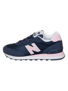 New Balance Skórzane sneakersy "515" w kolorze granatowo-jasnoróżowym - Trampki damskie - miniaturka - grafika 1