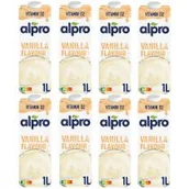 Napoje roślinne - Alpro Napój Sojowy o smaku waniliowym z wapniem i witaminami Zgrzewka 8 x 1 l - miniaturka - grafika 1