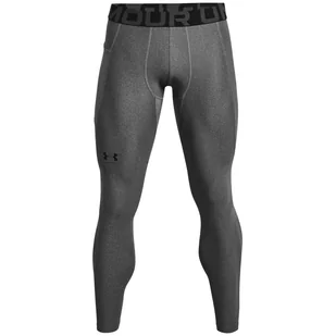 Męskie kalesony Under Armour HG Armour Leggings Rozmiar: XXL / Kolor: szary - Bielizna sportowa męska - miniaturka - grafika 1