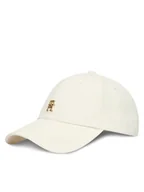 Czapki damskie - Tommy Hilfiger Czapka z daszkiem Th Elevated Chic Cap AW0AW17631 Biały - miniaturka - grafika 1