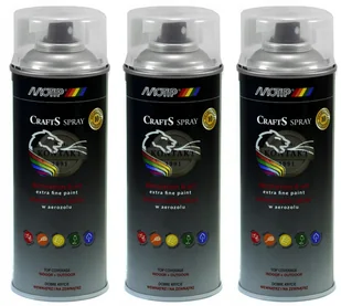 Lakier bezbarwny połysk szybkoschnący akrylowy Crafts spray 400ml - Chemia warsztatowa - miniaturka - grafika 1