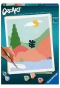 Zabawki kreatywne - CreArt: Minimalistyczny krajobraz #2 - miniaturka - grafika 1