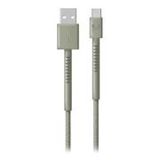 Kable USB - Kabel USB-A - USB Typ-C FRESH N REBEL 2.0 m Zielony - miniaturka - grafika 1