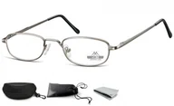Okulary korekcyjne, oprawki, szkła - Okulary Asferyczne do Czytania Montana z Zawieszką MR63A (moc: +3,5) - miniaturka - grafika 1