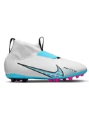 Buty dla chłopców - Nike Jr Zoom Superfly 9 Academy Ag sneakersy chłopięce, Biały, bałtycki niebieski, różowy, eksplozja, 34 EU - miniaturka - grafika 1