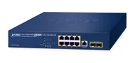 Pozostałe akcesoria sieciowe - PLANET IPv6/IPv4, 8-Port Zarządzany L2/L4 Gigabit Ethernet (10/100/1000) Obsługa PoE 1U Niebieski - miniaturka - grafika 1