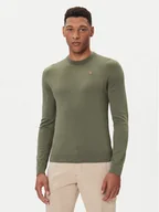 Swetry męskie - Napapijri Sweter Droz NP0A4I2G Zielony Regular Fit - miniaturka - grafika 1