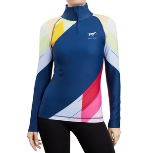 Bluza jeździecka GALOP WEAR Crazy Colors S - Kurtki jeździeckie - miniaturka - grafika 1