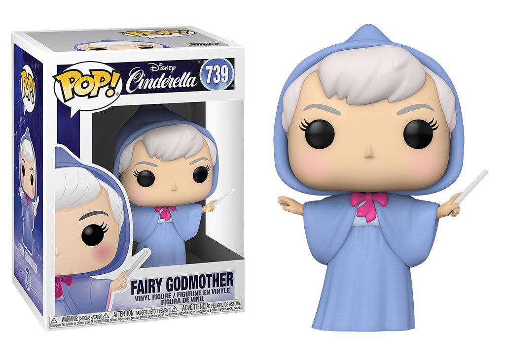 Funko POP! Disney, figurka kolekcjonerska, Cinderella, Fairy Godmather, 739