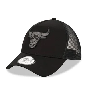 Czapka z daszkiem bejsbolówka New Era NBA Chicago Bulls Trucker czarna - 12523913 - Czapki męskie - miniaturka - grafika 1