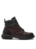 Botki męskie - Geox Trapery U Faloria B Abx U36FBB 0FF22 C6009 Brązowy - miniaturka - grafika 1