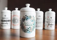 Pojemniki kuchenne - Pojemnik dla Babci na urodziny do kuchni, 500ml na Dzień Babi, Sowia Aleja - miniaturka - grafika 1