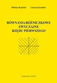 Matematyka - Równania różniczkowe zwyczajne rzędu pierwszego - miniaturka - grafika 1