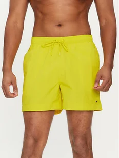 Tommy Hilfiger Szorty kąpielowe UM0UM03280 Żółty - Kąpielówki męskie - miniaturka - grafika 1