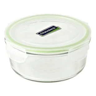 Glasslock Pojemnik kuchenny okrągły zielony, 370 ml - Pojemniki kuchenne - miniaturka - grafika 1