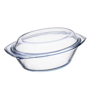 Naczynie żaroodporne z pokrywką TERMICA owal 4,4 l 03371 - Naczynia żaroodporne - miniaturka - grafika 1