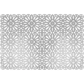 Obrusy i serwetki - Mata stołowa Glamour 45 x 30 cm srebrna AMBITION - miniaturka - grafika 1