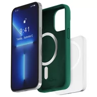 Etui i futerały do telefonów - PURO ICON MAG - Etui iPhone 14 Pro MagSafe (Dark green) - miniaturka - grafika 1