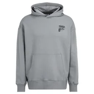 Bluzy męskie - Męska Bluza FILA BAAR OVERSIZED FAM0333-80027 – Szary - miniaturka - grafika 1