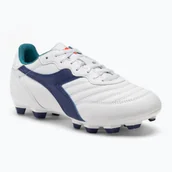 Piłka nożna - Buty piłkarskie dziecięce Diadora Brasil 2 R LPU JR white/navy - miniaturka - grafika 1