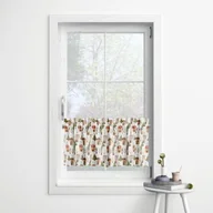 Firany - Zazdrostka WINTER wzór BN23 | zimowe miasteczko 45 x 90 cm - miniaturka - grafika 1