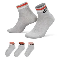 Skarpetki męskie - Skarpety Nike Everyday Essential 3-Pack DX5080 050 - miniaturka - grafika 1