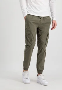 Spodnie Alpha Industries Nylon Cargo Jogger dark olive - Spodnie męskie - miniaturka - grafika 1