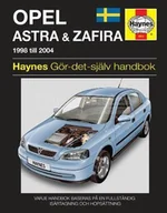 Pozostałe książki - Opel Astra and Zafira (1998 – 2004) Haynes Repair Manual (svenske utgava) - miniaturka - grafika 1