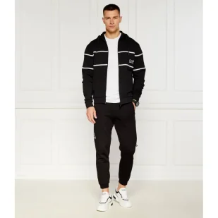 EA7 Bluza | Regular Fit - Bluzy męskie - miniaturka - grafika 1