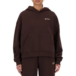 Bluza New Balance WT33531KCF - brązowa - Bluzy sportowe damskie - miniaturka - grafika 1