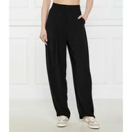 Spodnie damskie - Armani Exchange Spodnie Regular Fit - miniaturka - grafika 1
