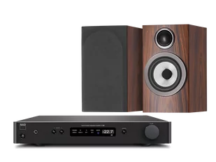 NAD C338 (czarny) + 707 S3 (mokka) - Zestawy stereo - miniaturka - grafika 1