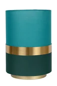 Lampy stojące - Lucide Tusse 10508/01/33 lampa stołowa lampka 1x40W E14 zielona - miniaturka - grafika 1