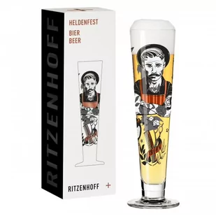 Szklanka Do Piwa Ritzenhoff Hero'S Feast, Werner Bohr - Szklanki - miniaturka - grafika 1