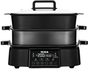 TESLA MultiCook M90 Grill wielofunkcyjny multicooker 11w1 z grillem elektrycznym czarny - Multicookery - miniaturka - grafika 1