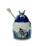Pojemniki kuchenne - Ceramiczny pojemnik na miód Ceramika Bolesławiec - miniaturka - grafika 1