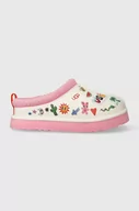 Buty dla dziewczynek - UGG kapcie skórzane dziecięce TAZZ POP SKETCH kolor różowy - Ugg - miniaturka - grafika 1