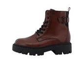 Kozaki damskie - Tom Tailor Damskie 8490140004 modne kozaki, Brandy, 38 EU, Brandy, 38 EU - miniaturka - grafika 1