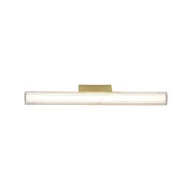 Lampy ścienne - Kinkiet LINEA LED 8W 45cm CCT 3000K/4000K/6000K IP44 - złoty - miniaturka - grafika 1